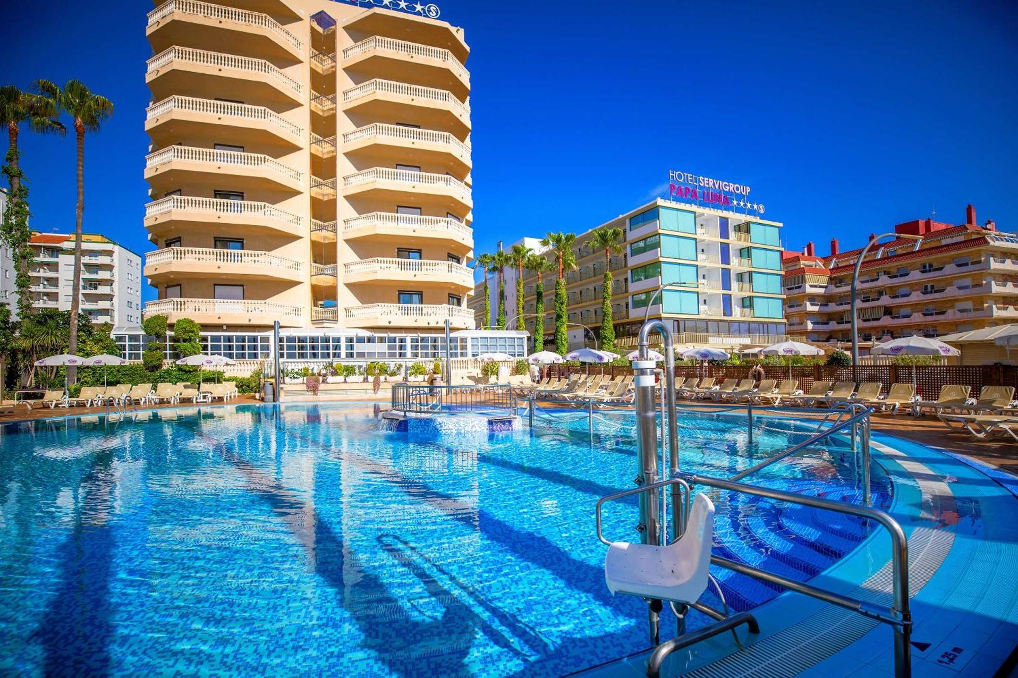 Hotel Servigroup Papa Luna Peñíscola المظهر الخارجي الصورة