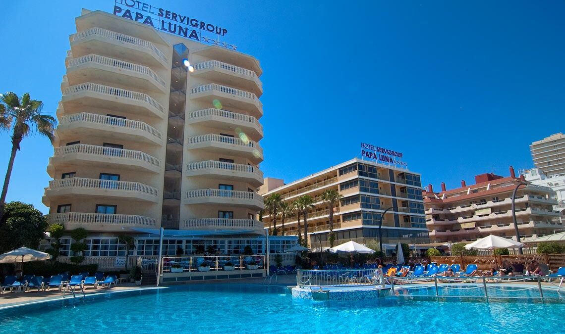 Hotel Servigroup Papa Luna Peñíscola المظهر الخارجي الصورة